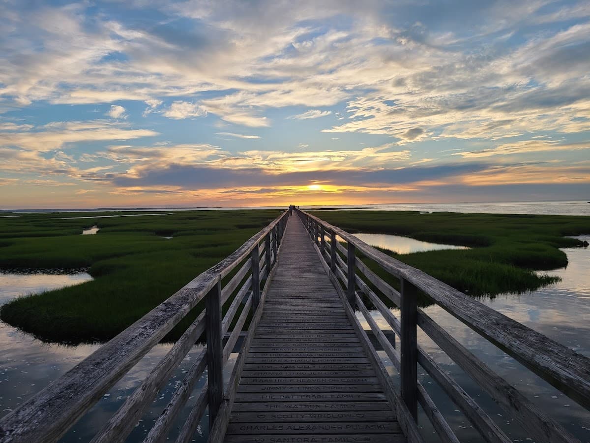 Grays Beach beach in Yarmouth, Massachusetts