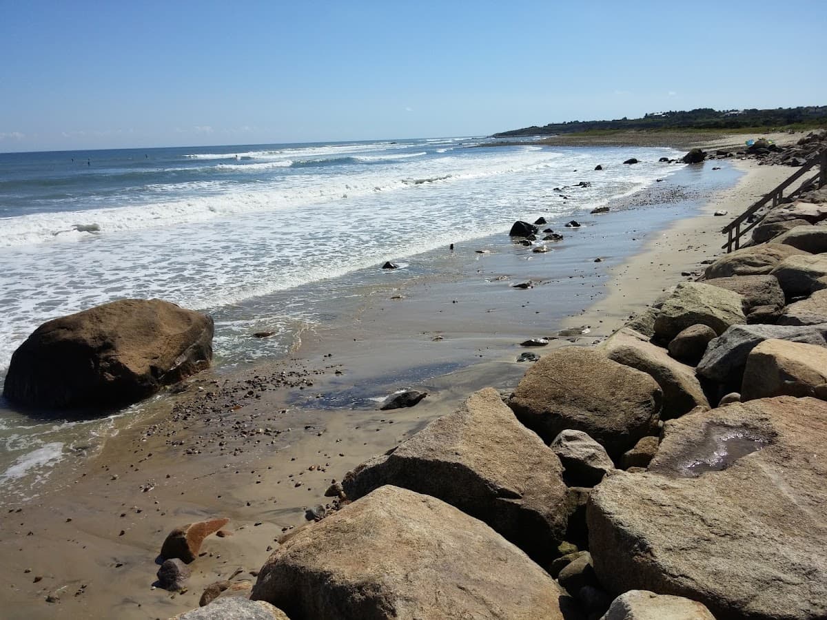 Squibnocket Beach beach in Martha's Vineyard, Massachusetts