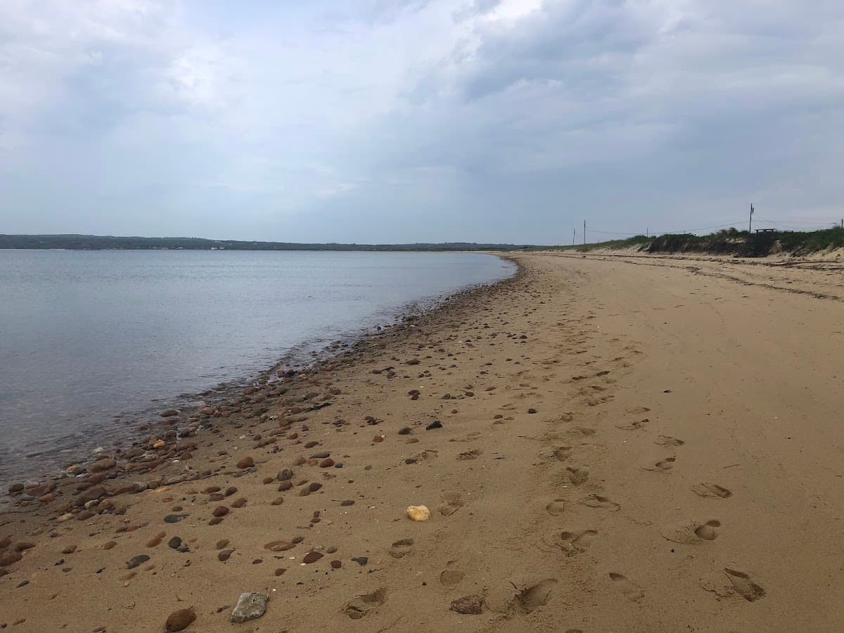 Lobsterville Beach beach in Martha's Vineyard, Massachusetts